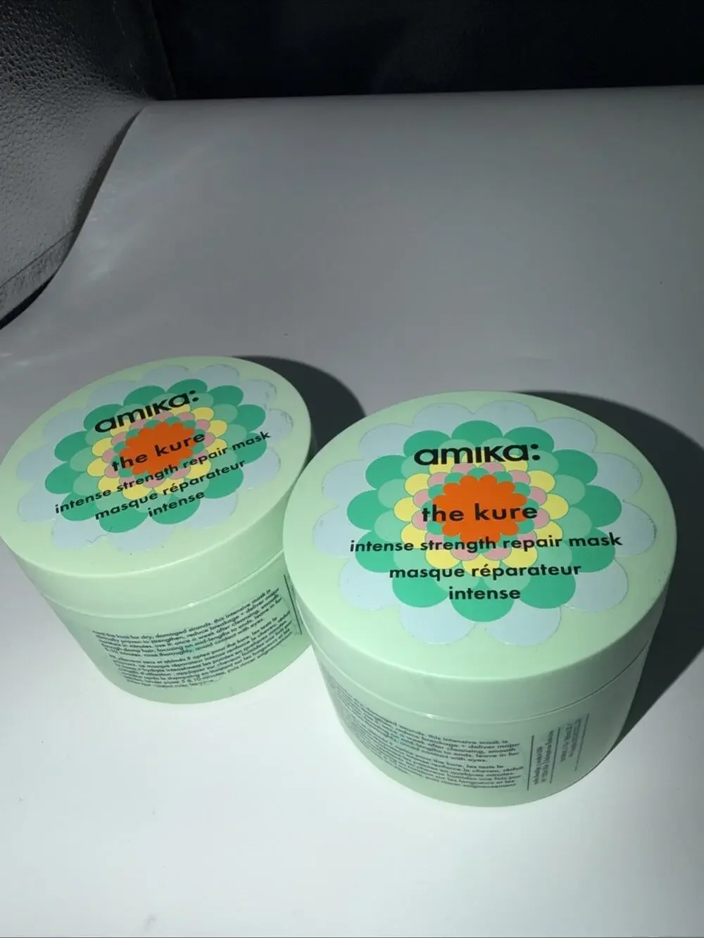 Amika The Kure Intense Strength Repair Mask Hair Moisture New 8.4 oz 2 Pack